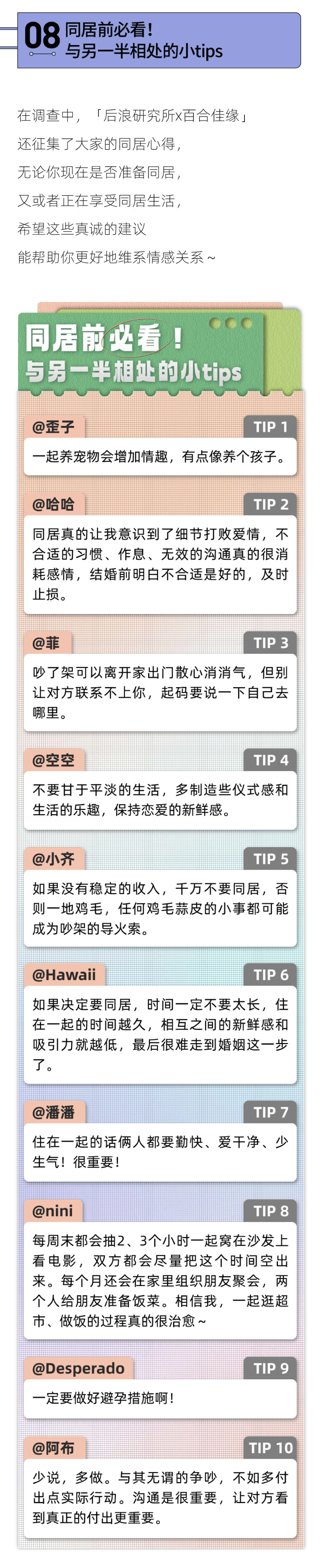 后浪研究所&百合佳缘：2023年轻情侣同居调查报告_第9页