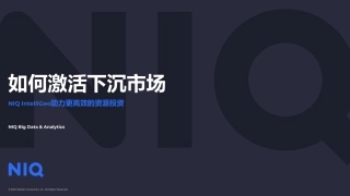 尼尔森IQ：如何激活下沉市场