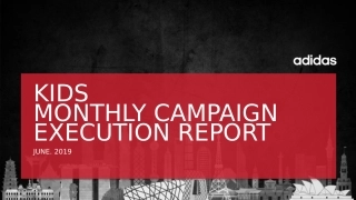 Monthly campaign execution report - templet - KIDS HCE