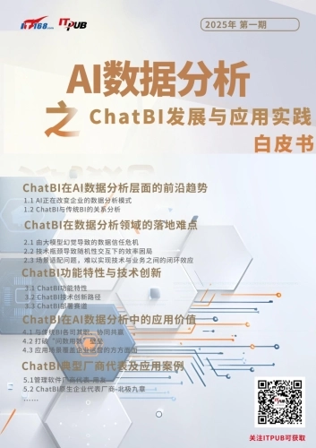 2025年AI数据分析之ChatBI发展与应用实践白皮书-ITPUB