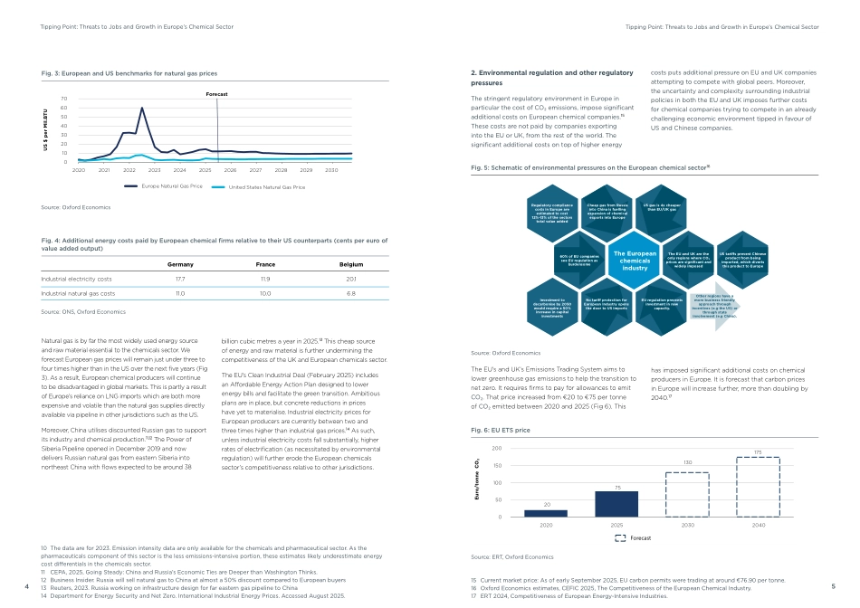 【牛津经济研究院】引爆点：对欧洲化工行业就业和增长的威胁（英）_第4页