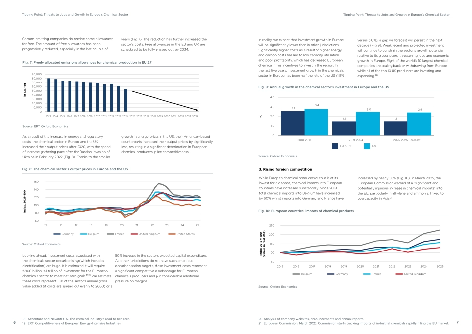 【牛津经济研究院】引爆点：对欧洲化工行业就业和增长的威胁（英）_第5页
