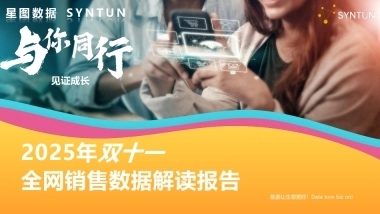 2025年双十一全网销售数据解读报告-星图数据